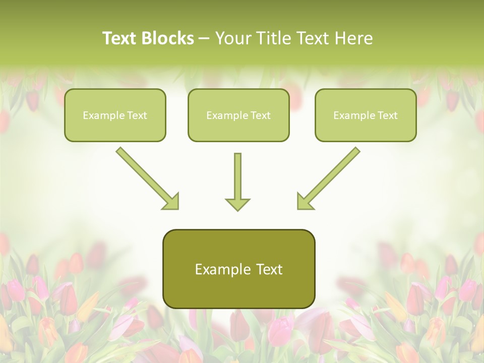 Bloom Easter Blossom PowerPoint Template