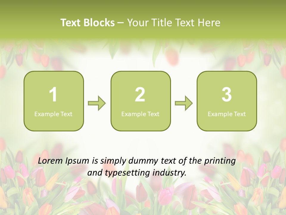 Bloom Easter Blossom PowerPoint Template