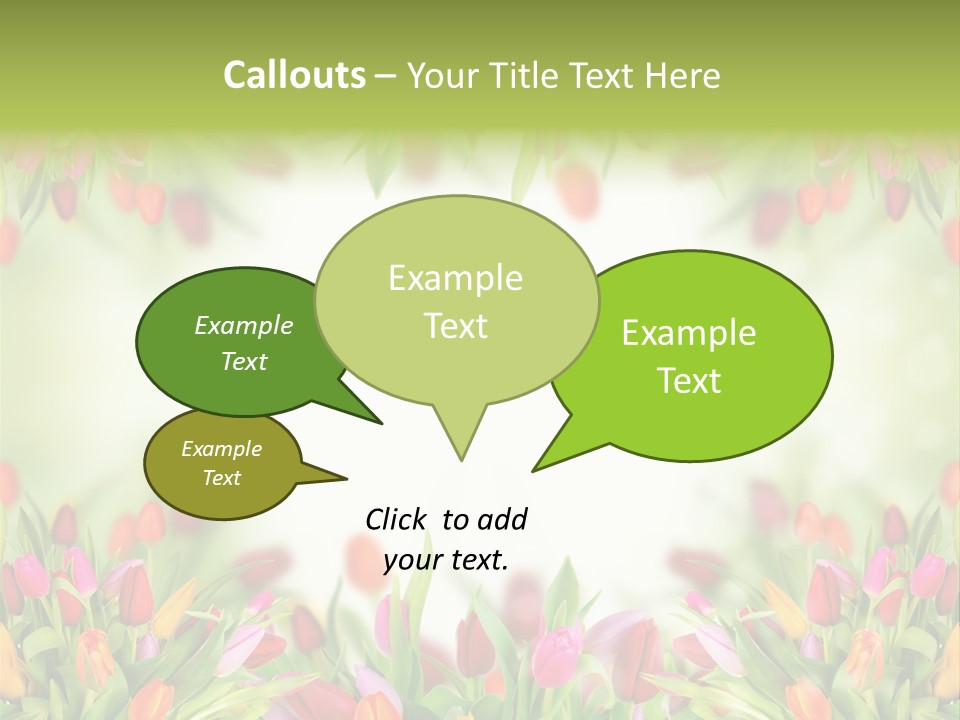 Bloom Easter Blossom PowerPoint Template