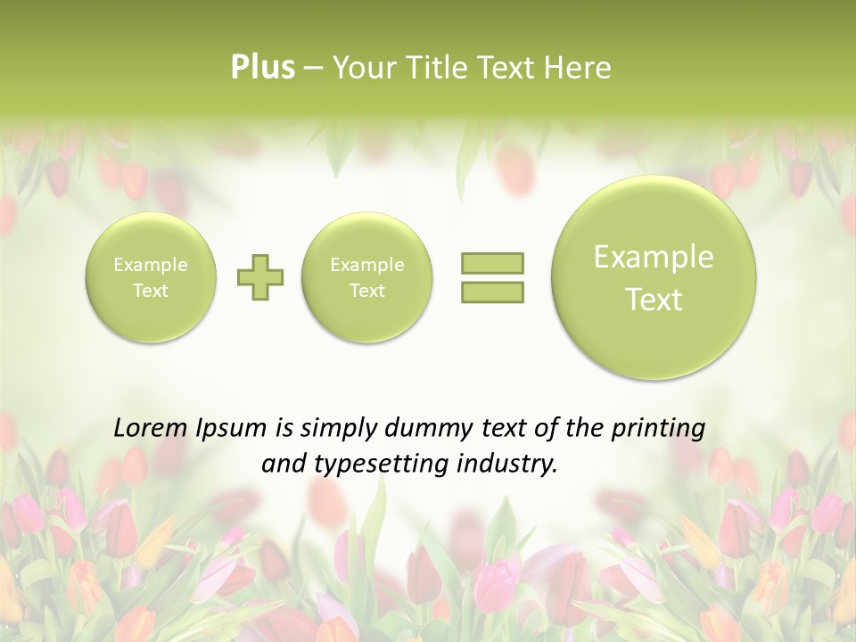 Bloom Easter Blossom PowerPoint Template