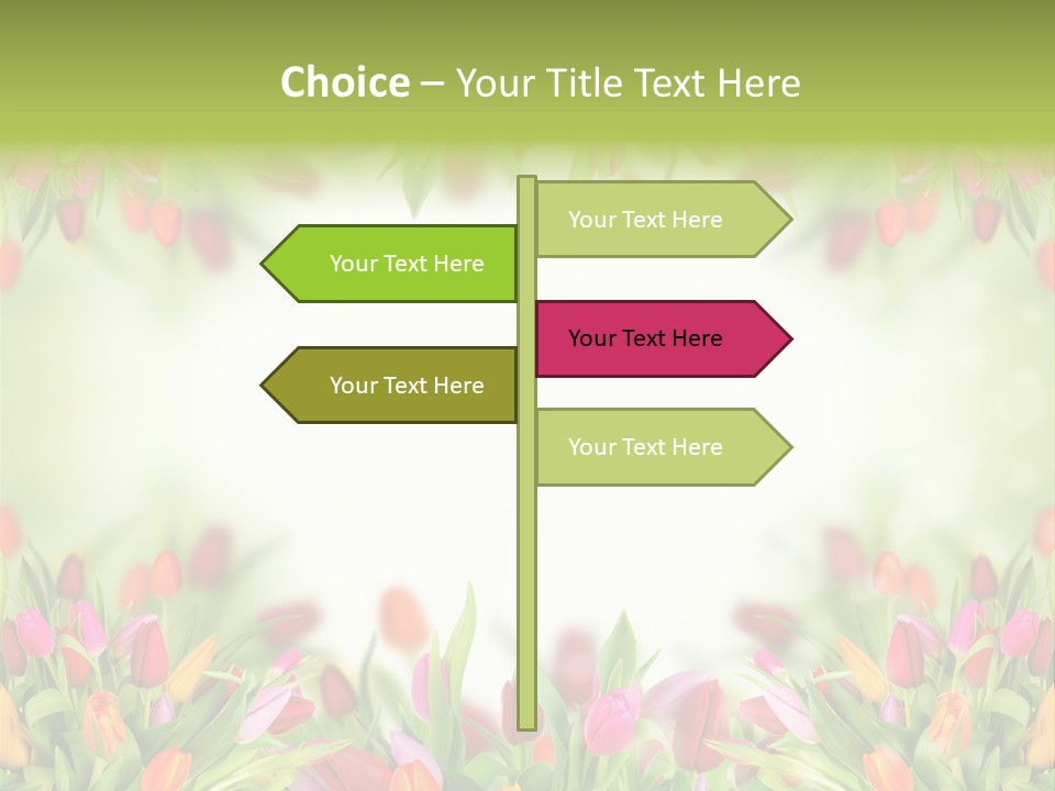 Bloom Easter Blossom PowerPoint Template