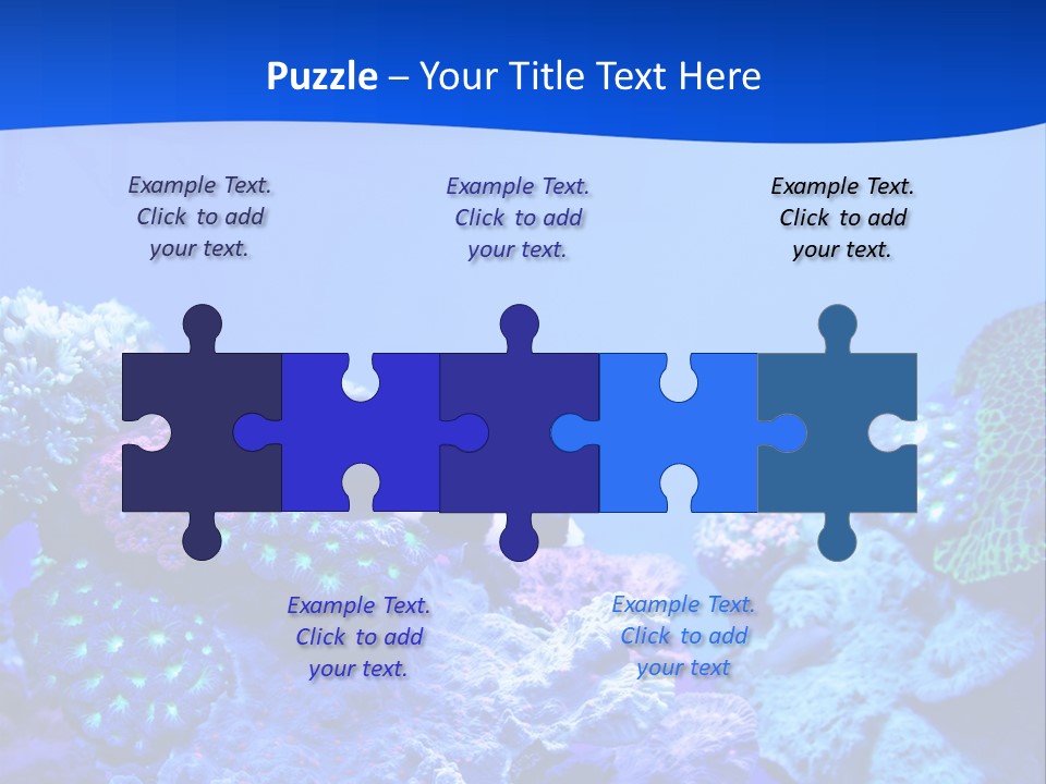 Aquatic Wildlife Depth PowerPoint Template