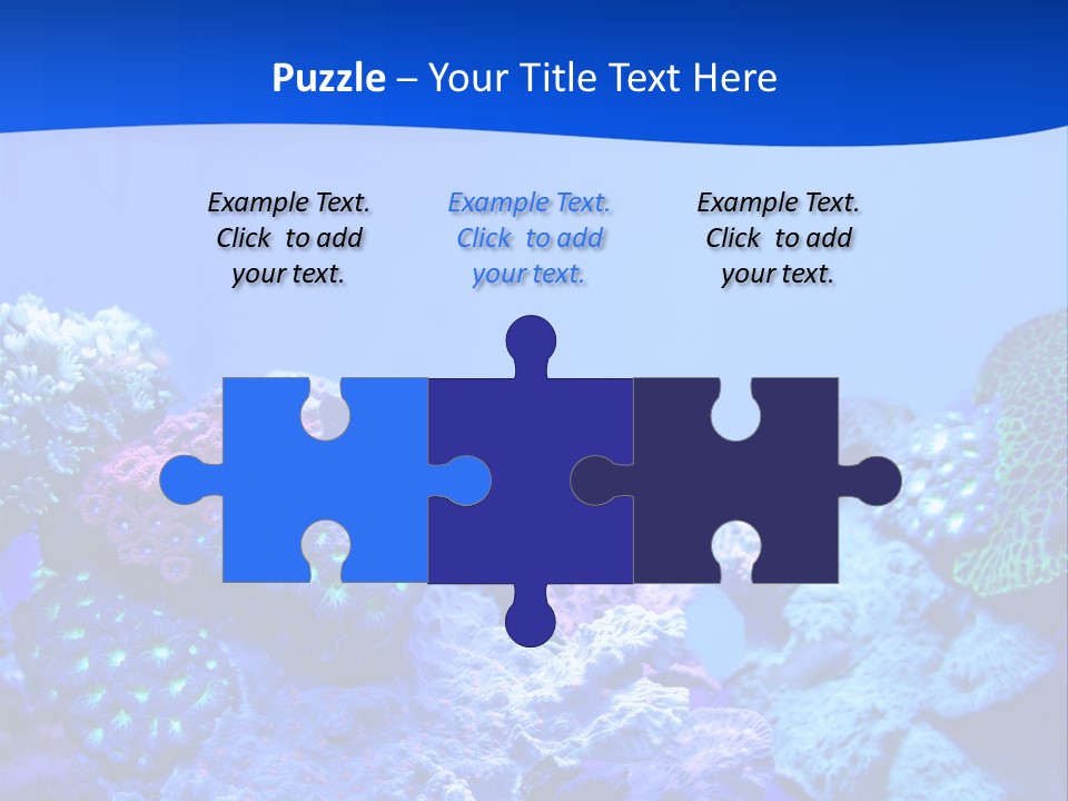 Aquatic Wildlife Depth PowerPoint Template