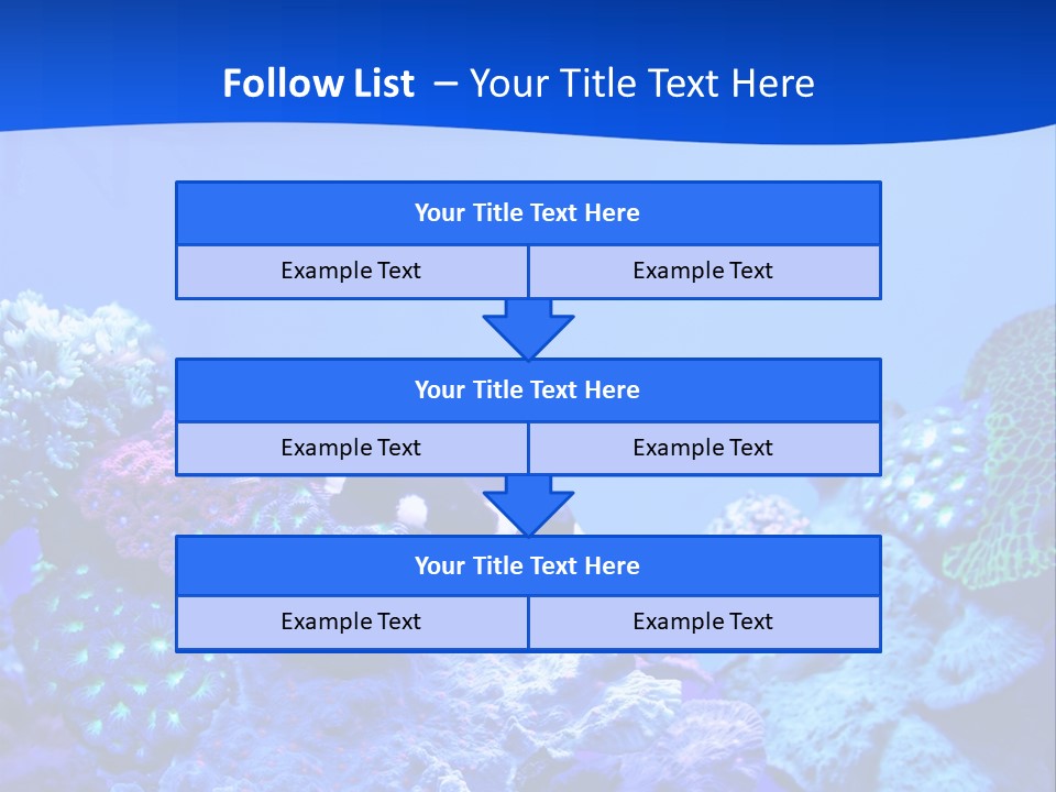 Aquatic Wildlife Depth PowerPoint Template