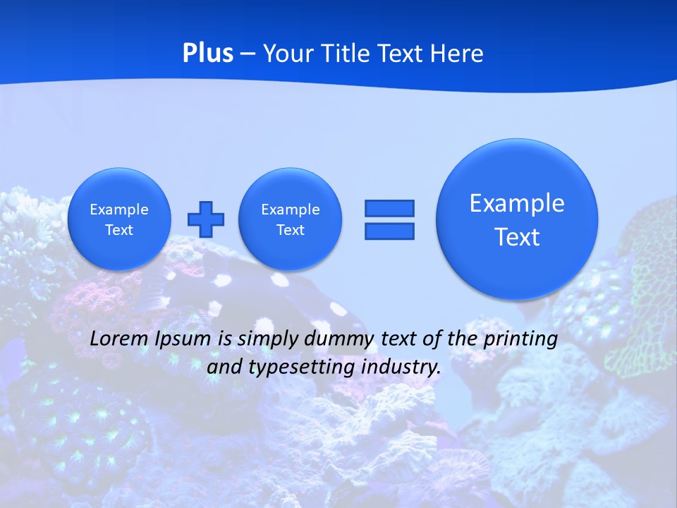 Aquatic Wildlife Depth PowerPoint Template