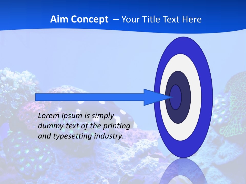 Aquatic Wildlife Depth PowerPoint Template