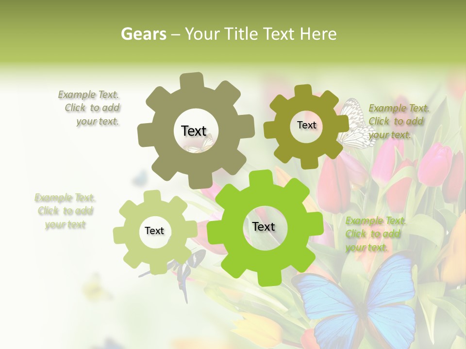 Event Blur Red PowerPoint Template