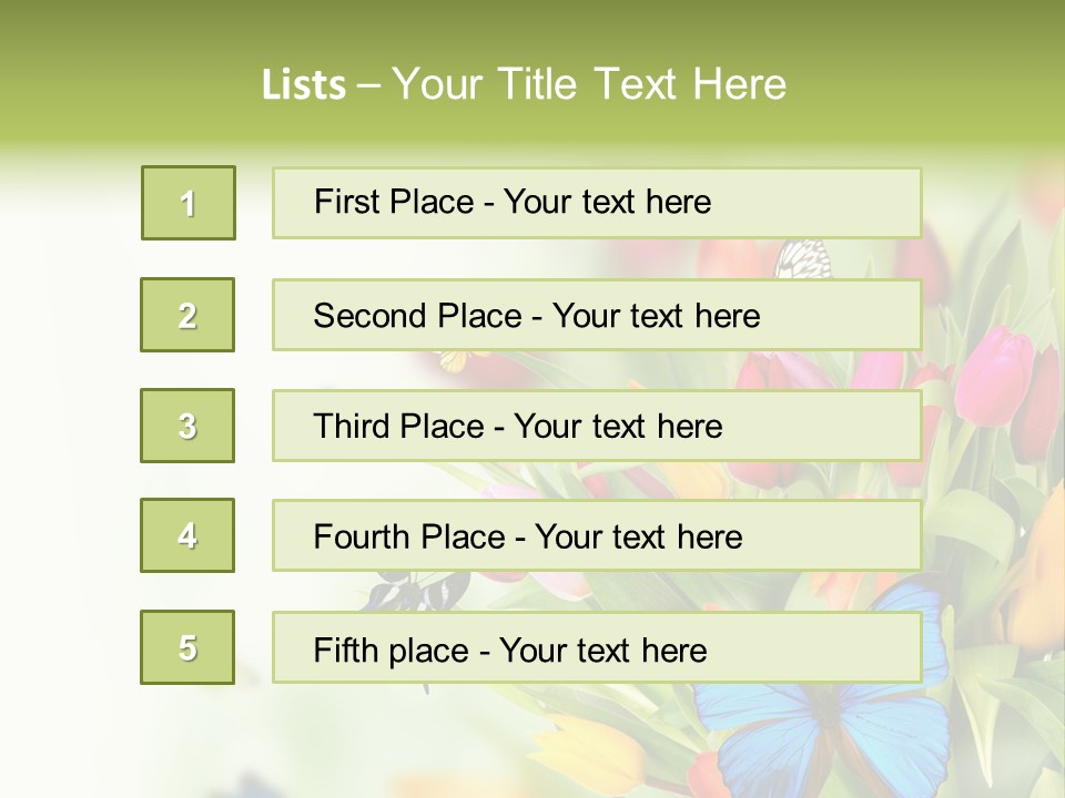 Event Blur Red PowerPoint Template