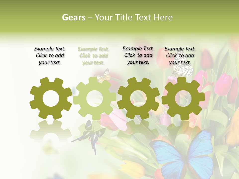 Event Blur Red PowerPoint Template