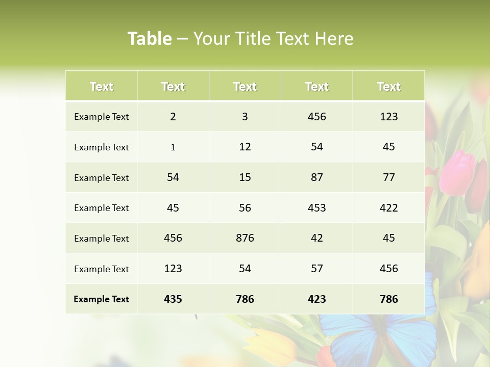Event Blur Red PowerPoint Template