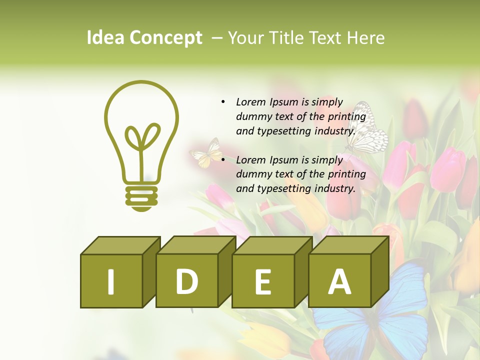 Event Blur Red PowerPoint Template