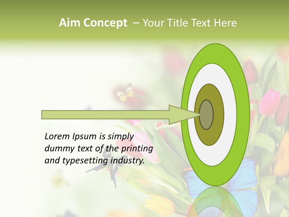 Event Blur Red PowerPoint Template