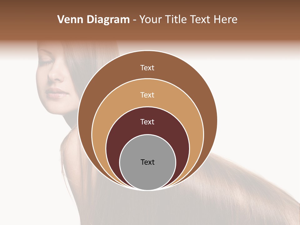 Hairstyle Healthy Hair PowerPoint Template