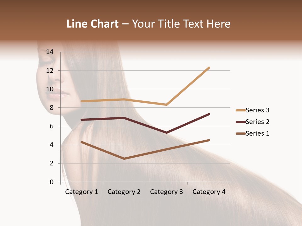 Hairstyle Healthy Hair PowerPoint Template