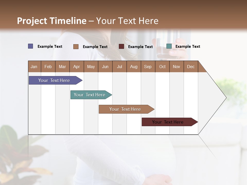 Tummy Laughing Dieting PowerPoint Template