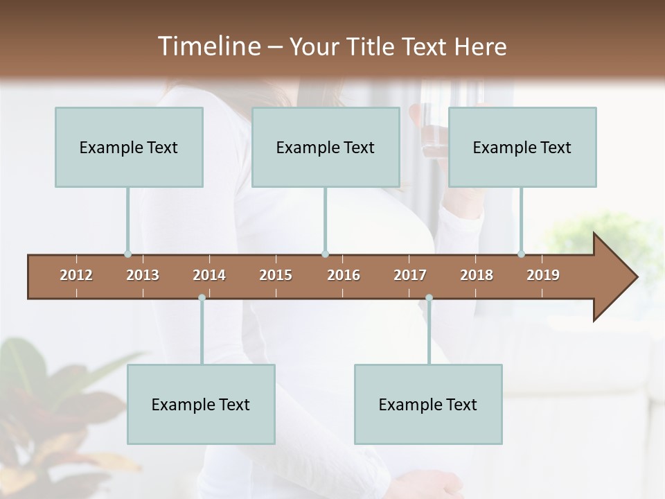 Tummy Laughing Dieting PowerPoint Template