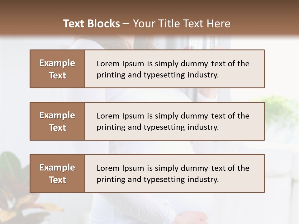 Tummy Laughing Dieting PowerPoint Template