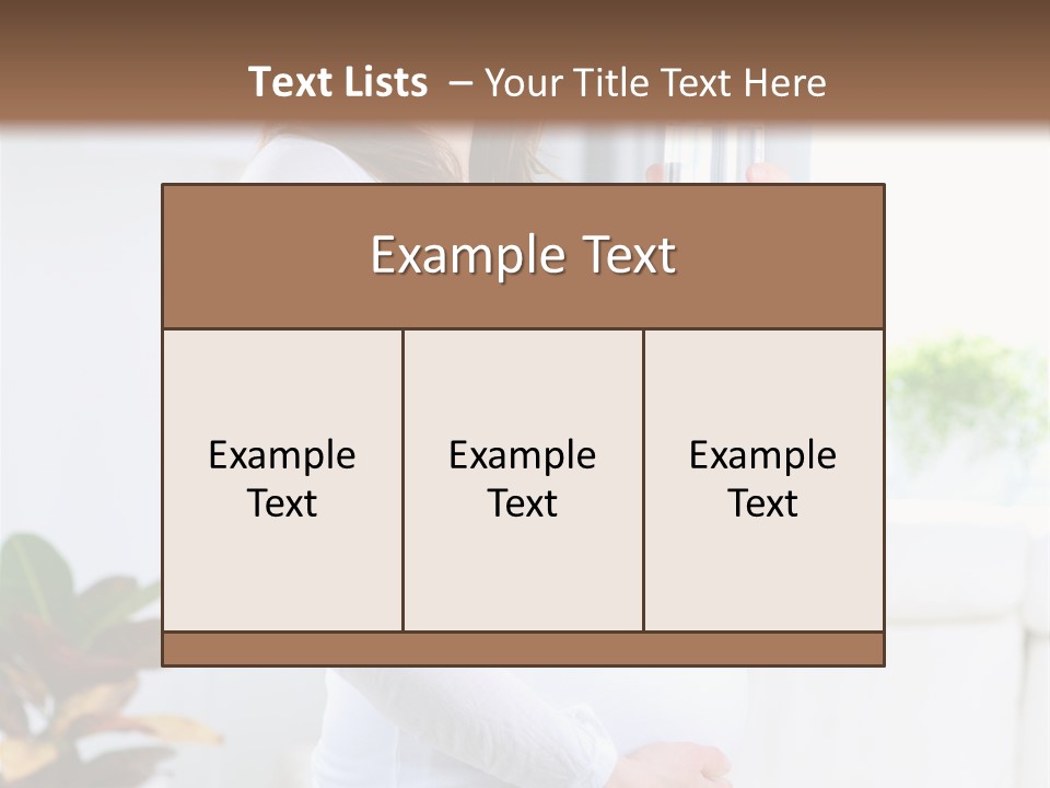 Tummy Laughing Dieting PowerPoint Template