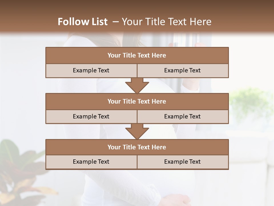 Tummy Laughing Dieting PowerPoint Template