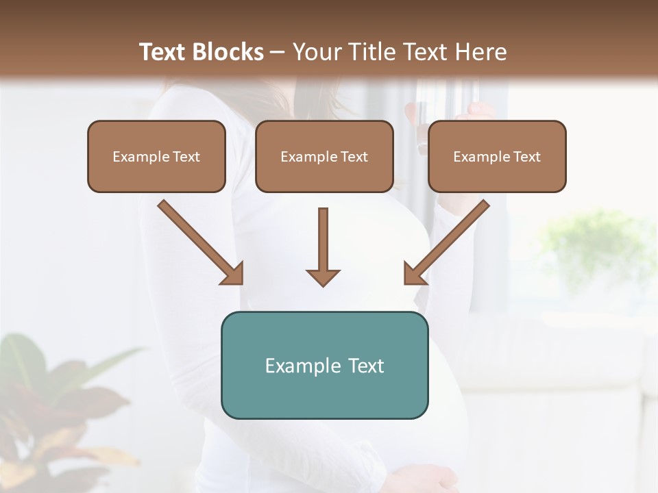 Tummy Laughing Dieting PowerPoint Template