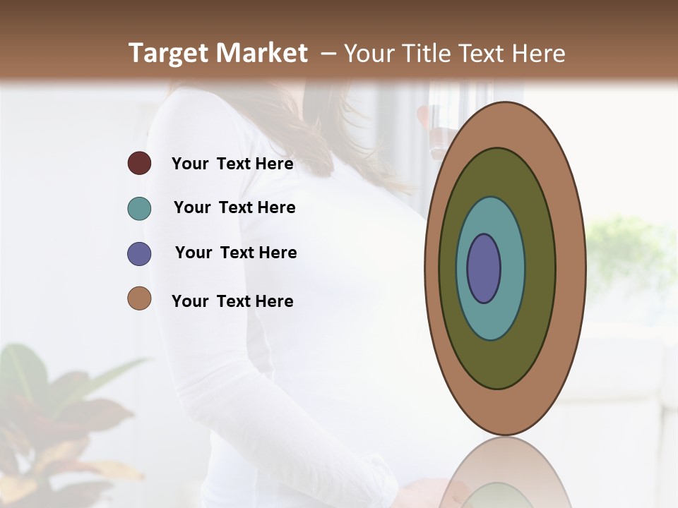 Tummy Laughing Dieting PowerPoint Template