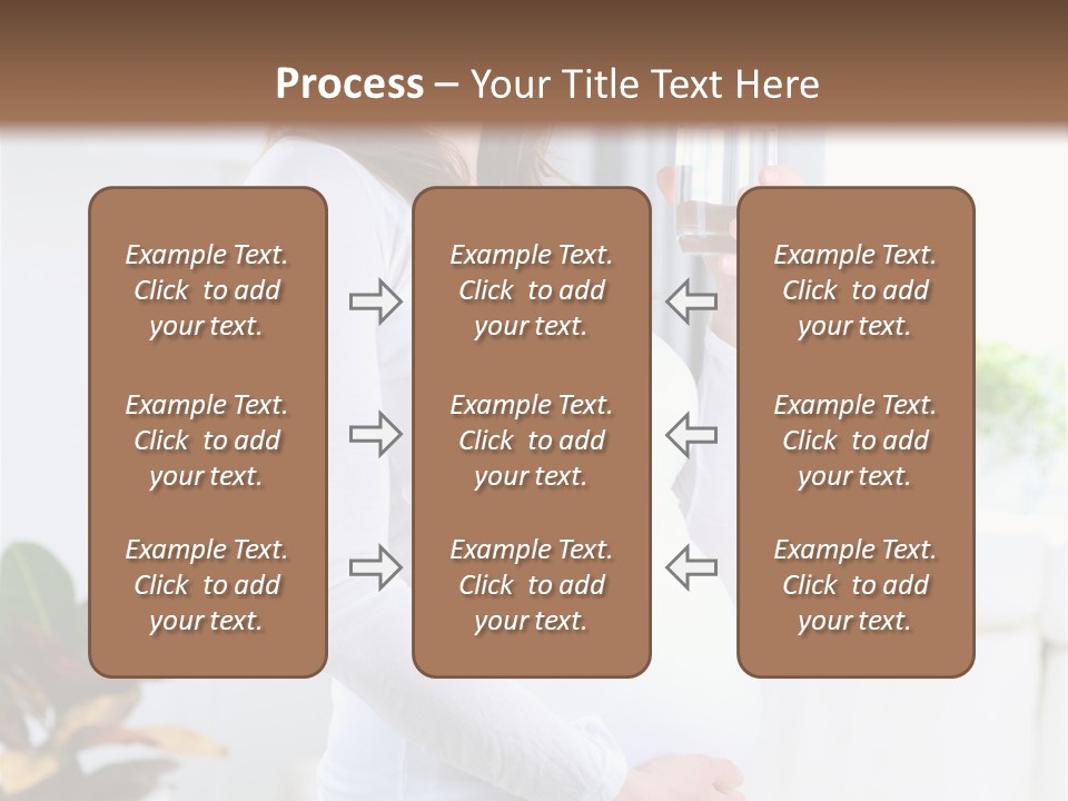 Tummy Laughing Dieting PowerPoint Template