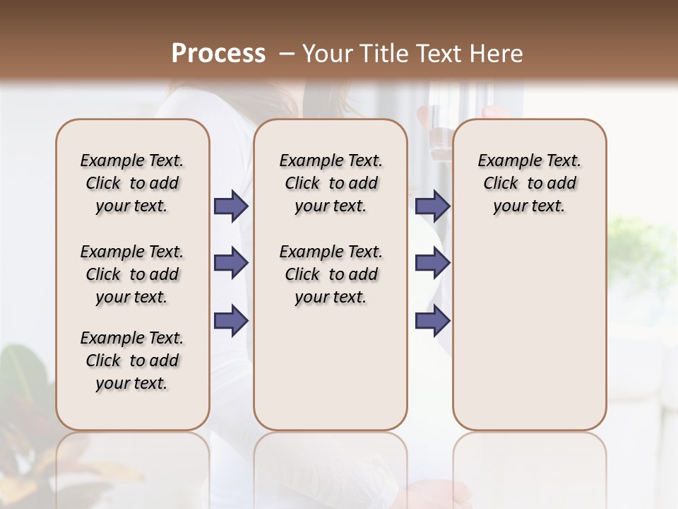 Tummy Laughing Dieting PowerPoint Template