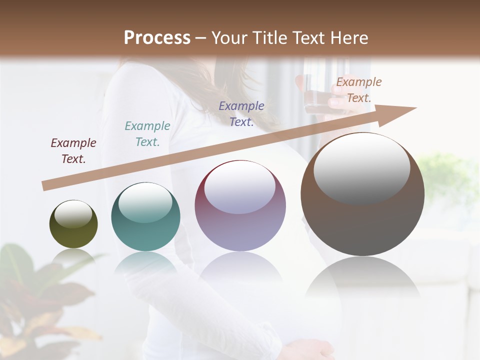 Tummy Laughing Dieting PowerPoint Template