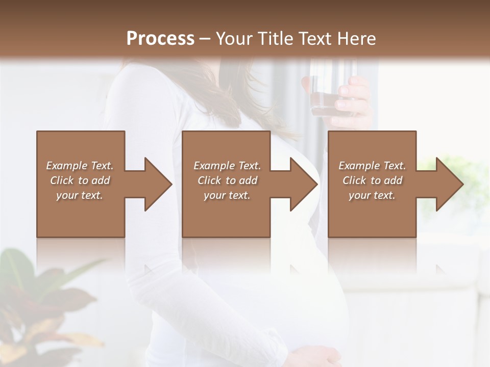 Tummy Laughing Dieting PowerPoint Template