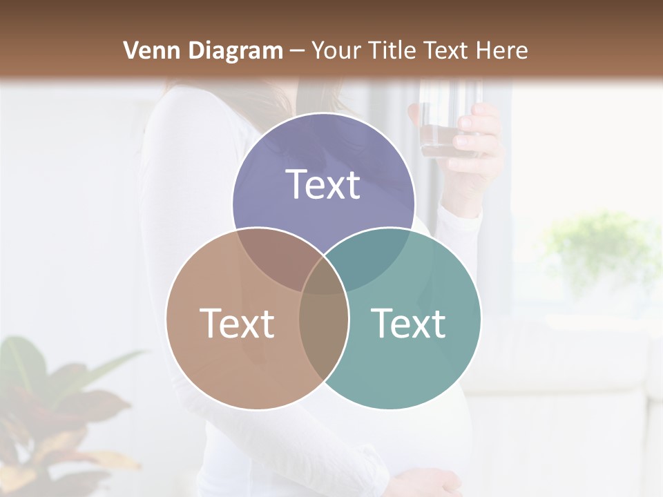 Tummy Laughing Dieting PowerPoint Template