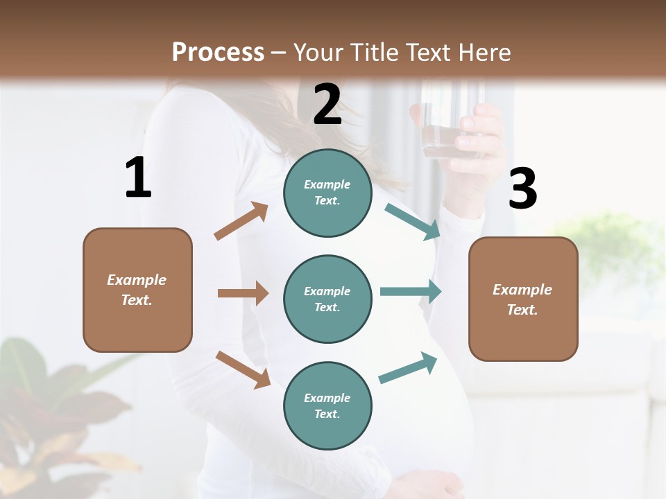 Tummy Laughing Dieting PowerPoint Template