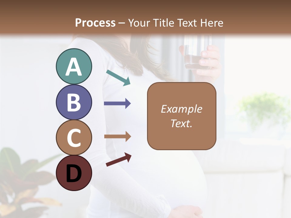 Tummy Laughing Dieting PowerPoint Template