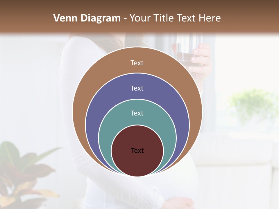 Tummy Laughing Dieting PowerPoint Template