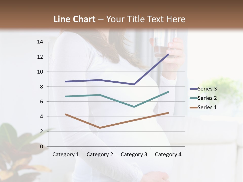 Tummy Laughing Dieting PowerPoint Template