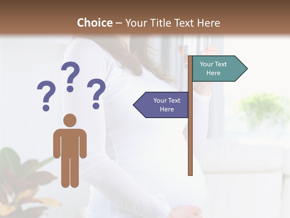 Tummy Laughing Dieting PowerPoint Template