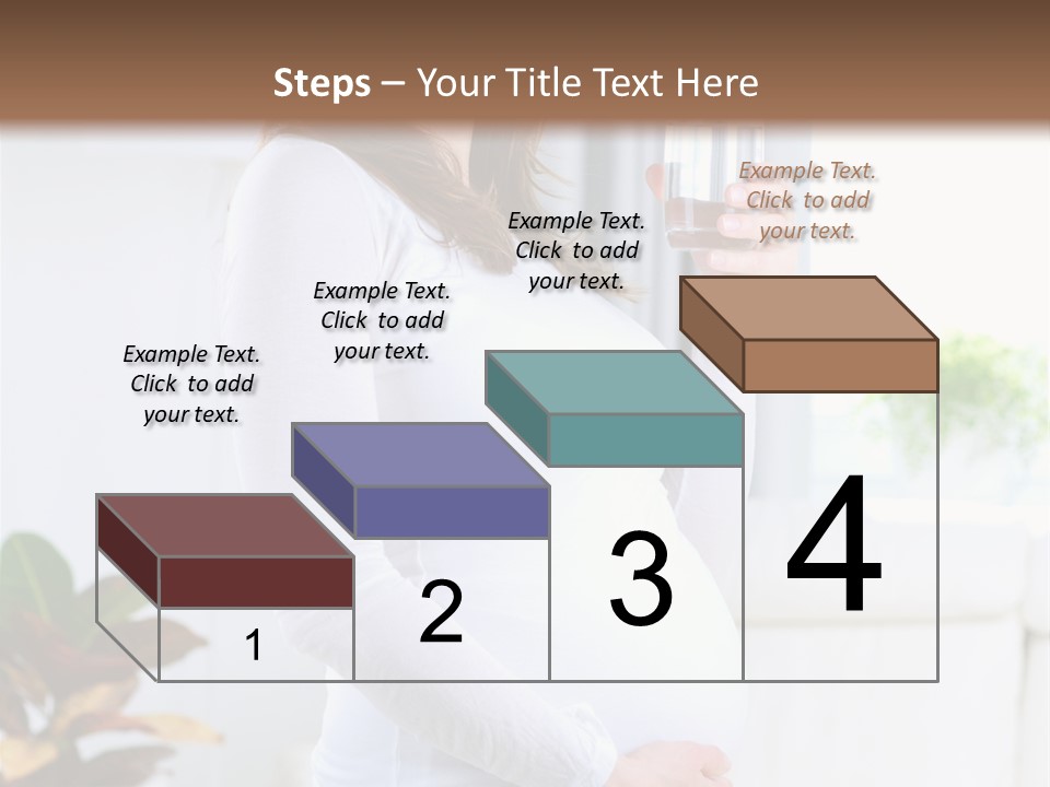 Tummy Laughing Dieting PowerPoint Template