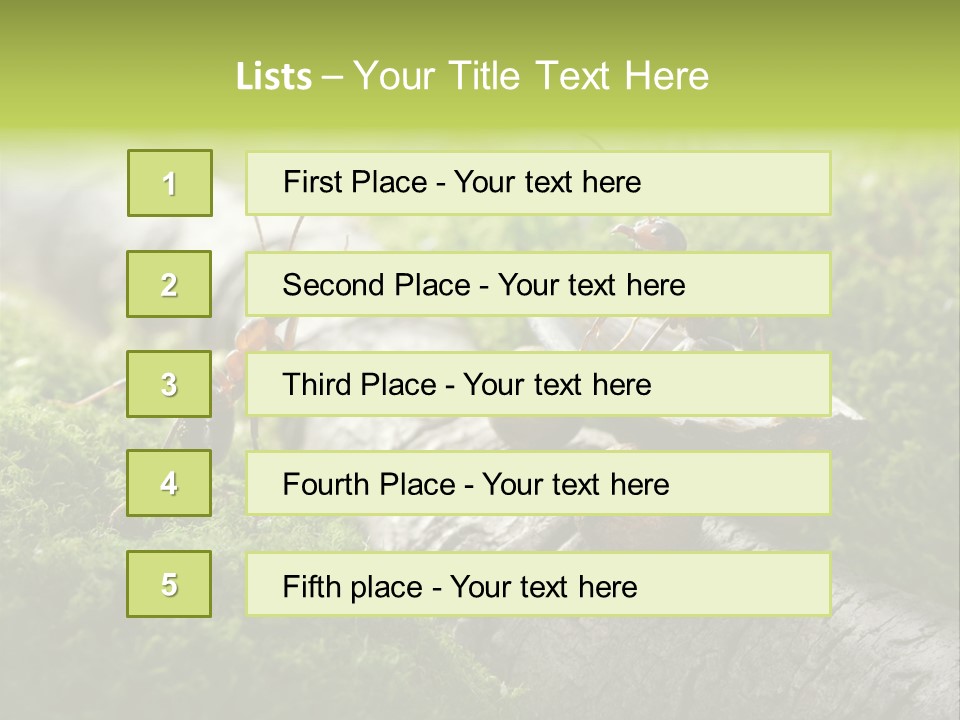 Car Way Rural PowerPoint Template