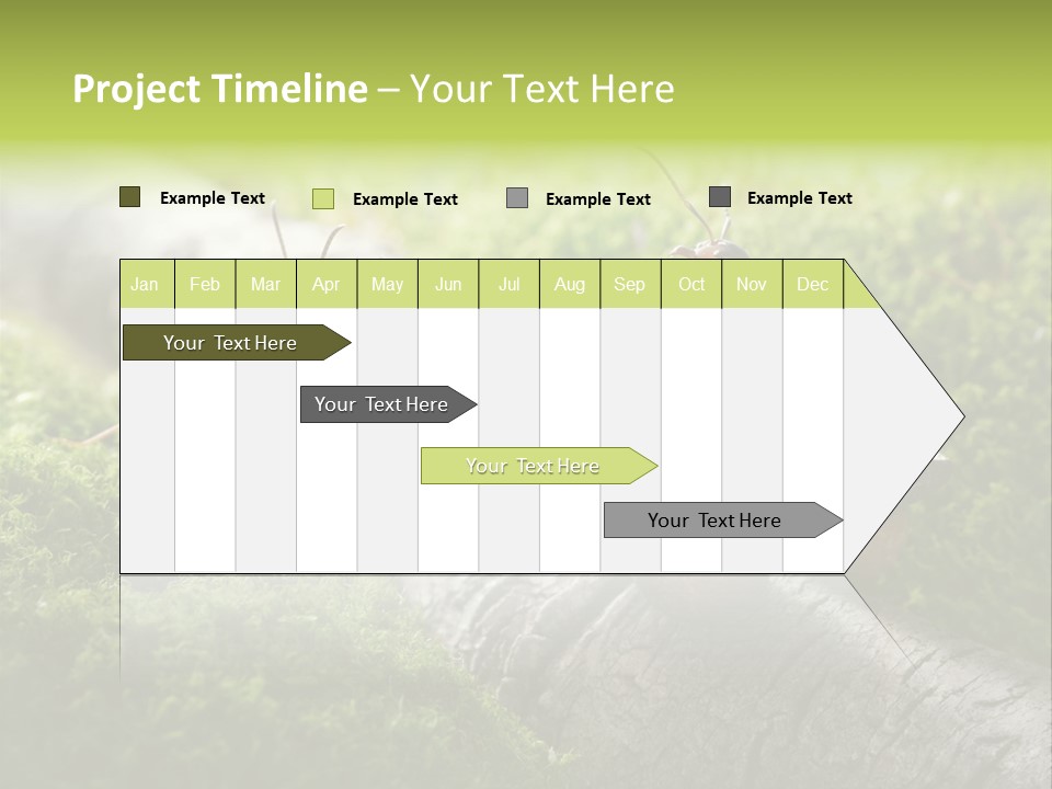 Car Way Rural PowerPoint Template