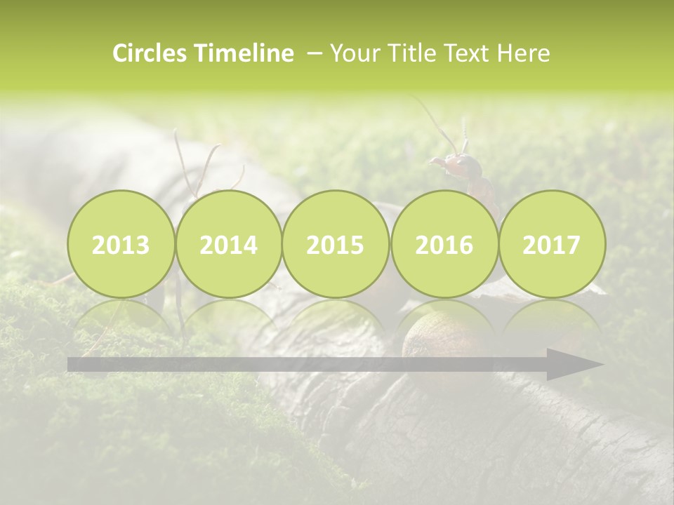 Car Way Rural PowerPoint Template