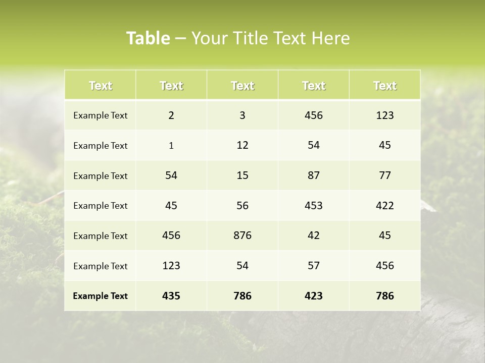 Car Way Rural PowerPoint Template