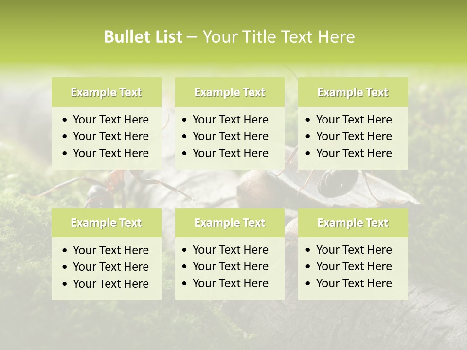 Car Way Rural PowerPoint Template
