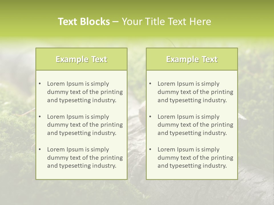 Car Way Rural PowerPoint Template