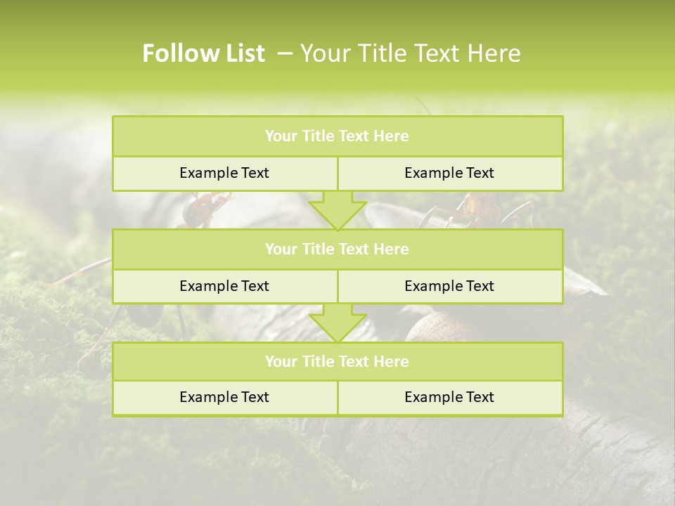 Car Way Rural PowerPoint Template