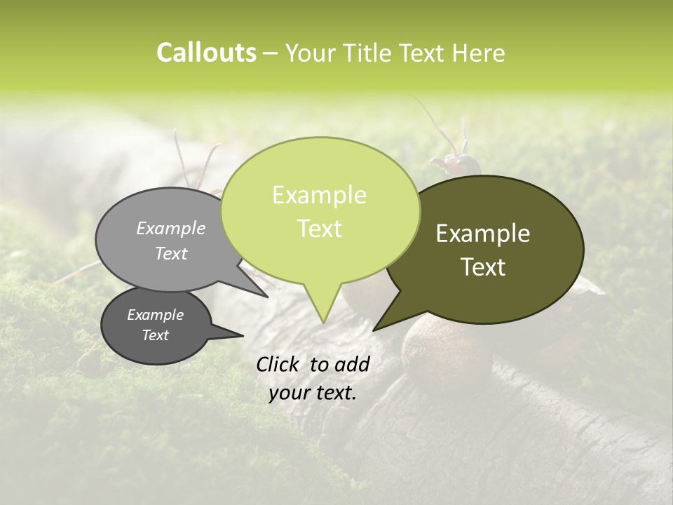 Car Way Rural PowerPoint Template