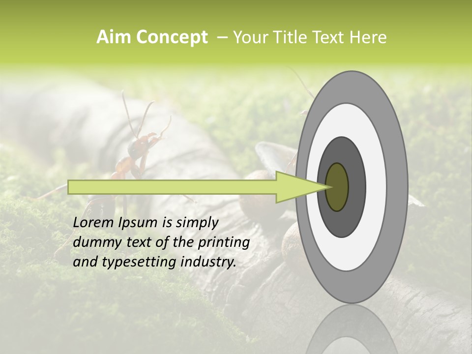 Car Way Rural PowerPoint Template