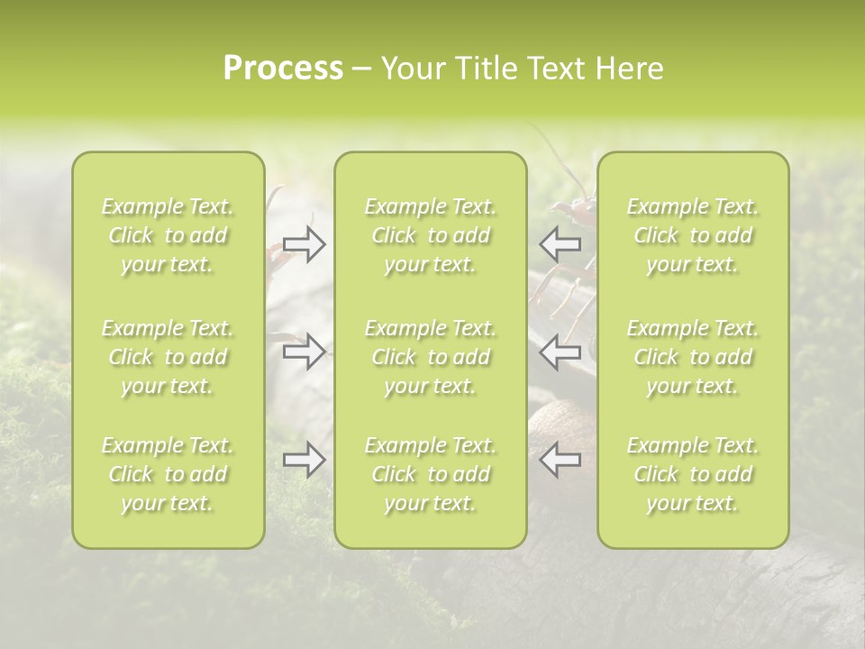 Car Way Rural PowerPoint Template