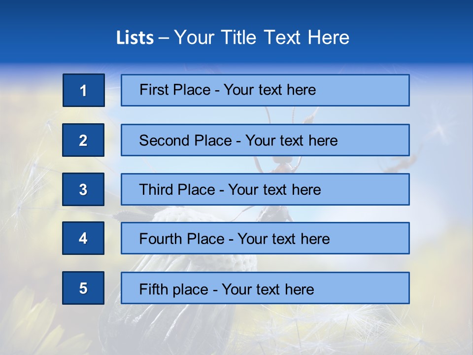 Antrey Summer Flower PowerPoint Template