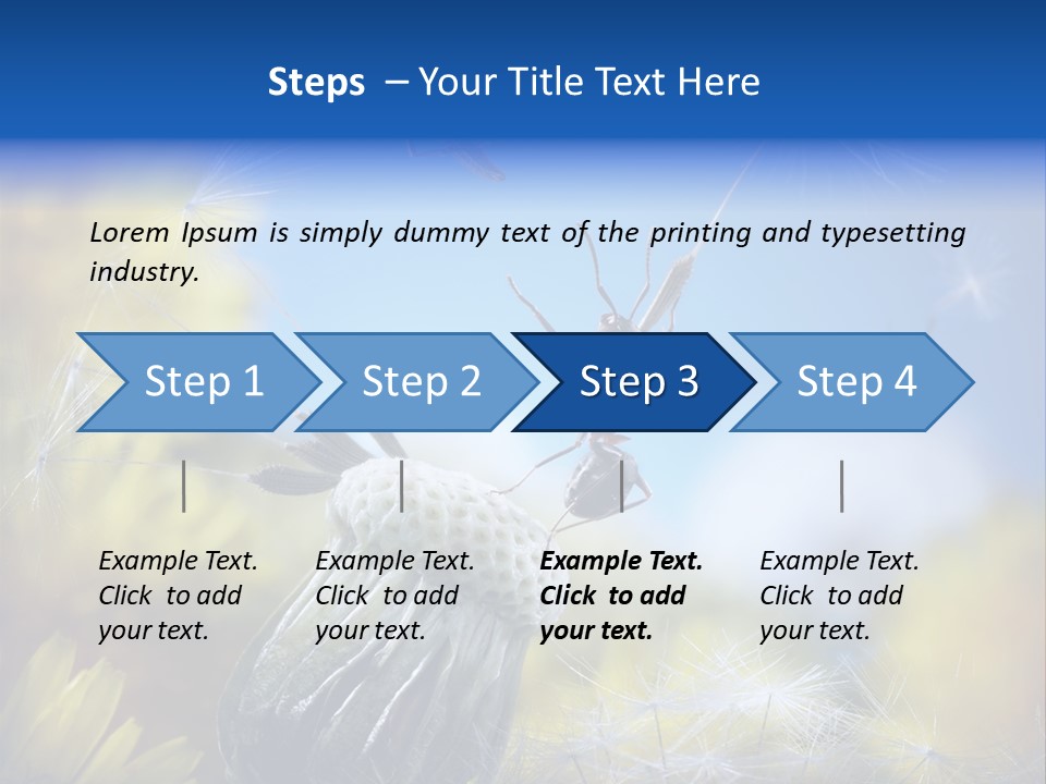 Antrey Summer Flower PowerPoint Template