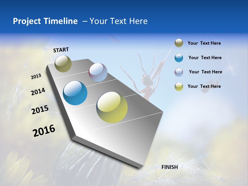 Antrey Summer Flower PowerPoint Template