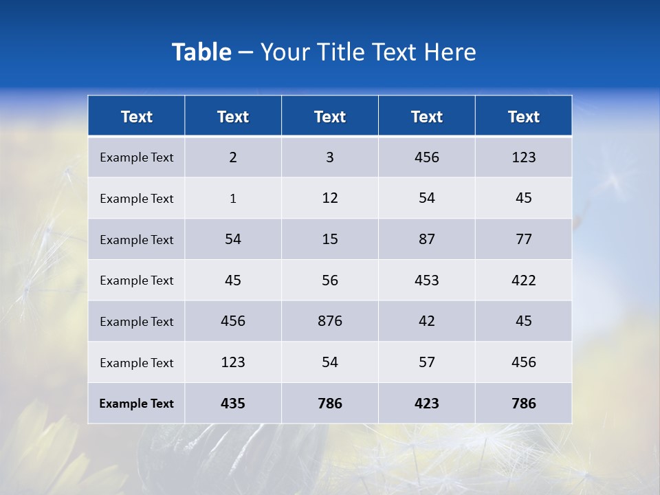 Antrey Summer Flower PowerPoint Template